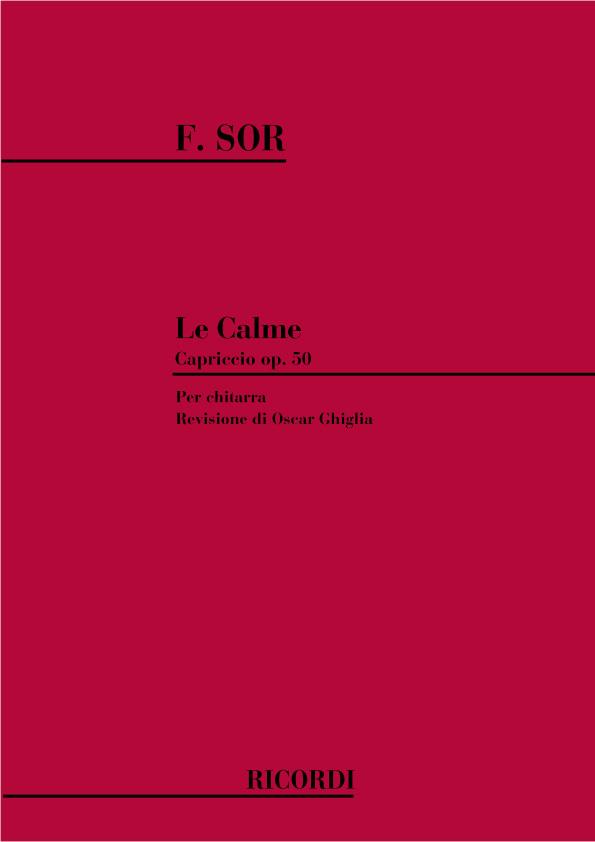 La Calme. Capriccio Op. 50